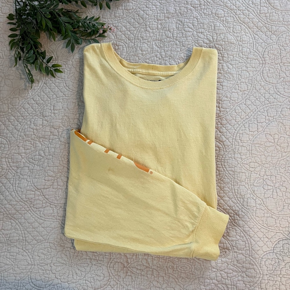 Carhartt: Men’s Loose Fit Size 2X long sleeve yellow workwear shirt
